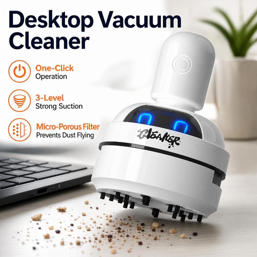 Desktop Vacuum Cleaner Cartoon - Vacuum Chamber Small recension och pris