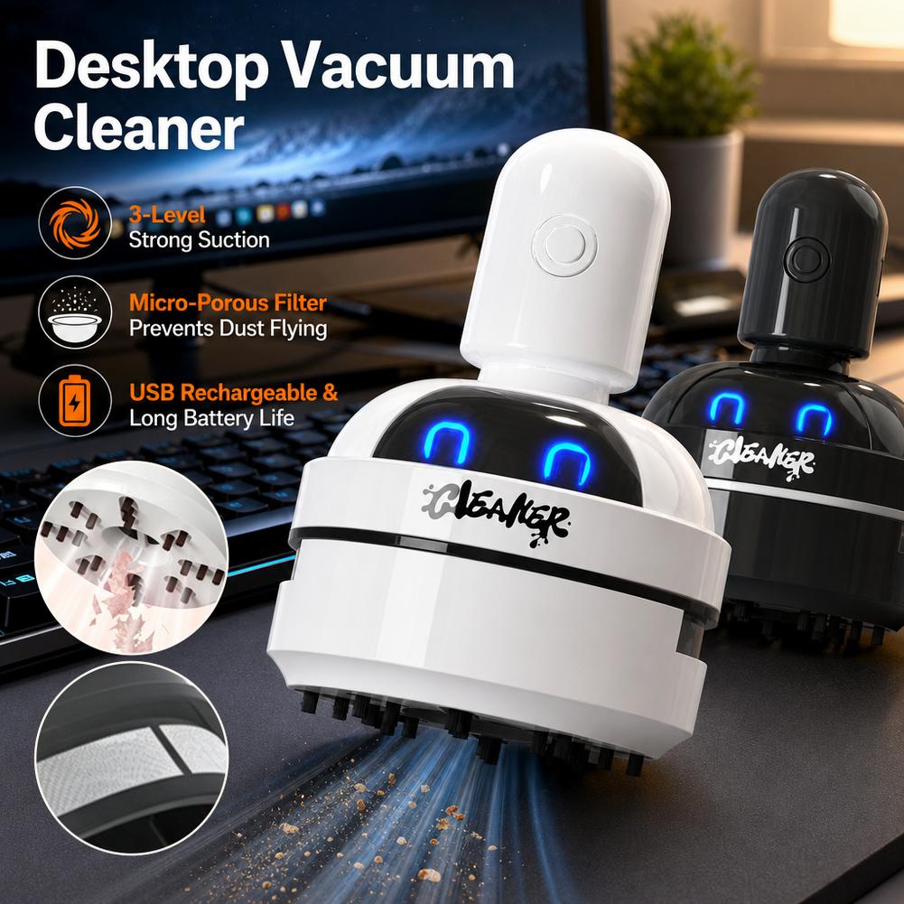 Desktop Vacuum Cleaner Cartoon - Vacuum Chamber Small recension och pris