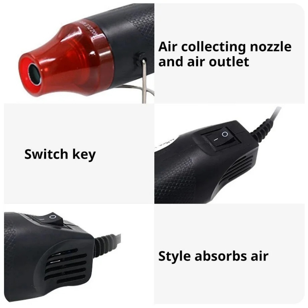 220V/110V Mini Hot Air Gun Tem - Heat Gun Small recension och pris