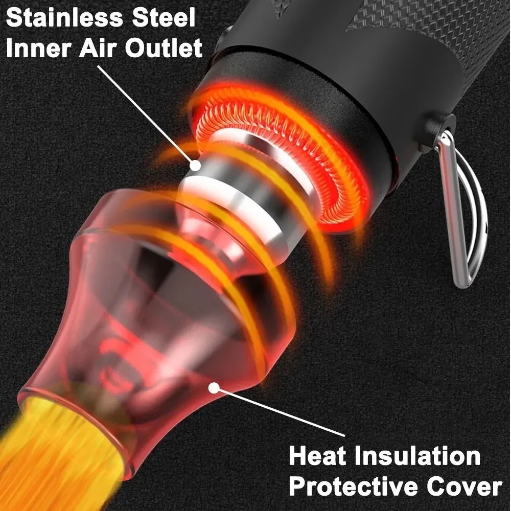 220V/110V Mini Hot Air Gun Tem - Heat Gun Small recension och pris