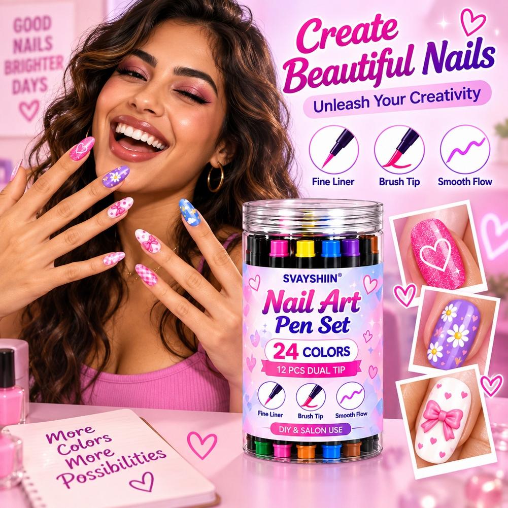 12Pcs Nail Art Painting Pen Du - Copic Marker Sketch recension och pris