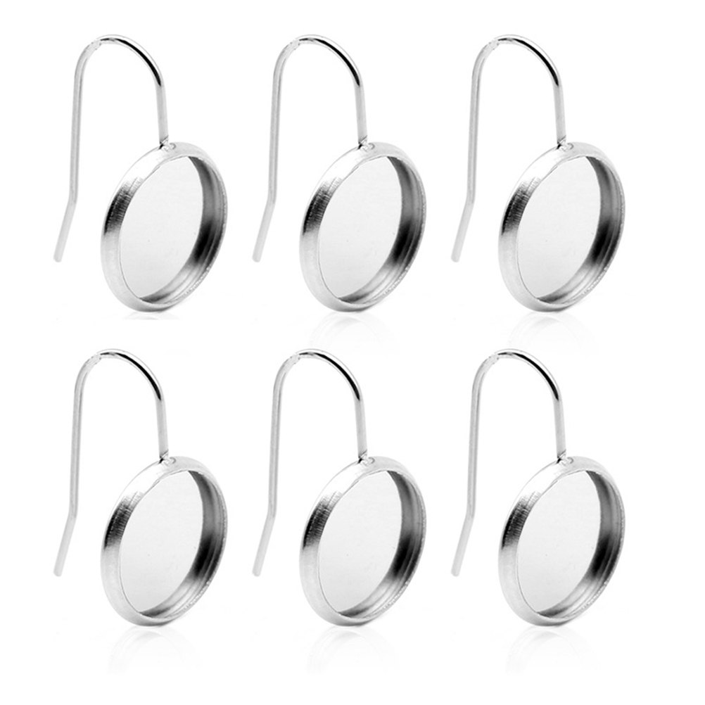 Stainless Steel Earring Blanks - Resin Crafts Diy recension och pris