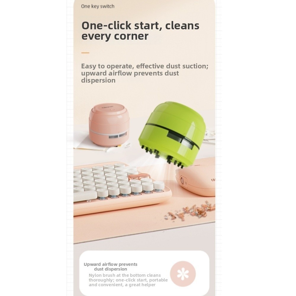 Low Noise Wireless Mini Desk C - Vacuum Chamber Small recension och pris