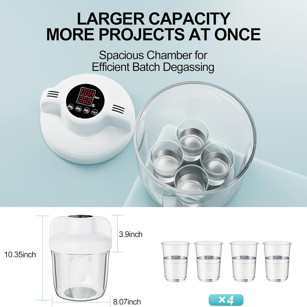 -97kPa Resin Bubble Remover Va - Vacuum Chamber Small recension och pris