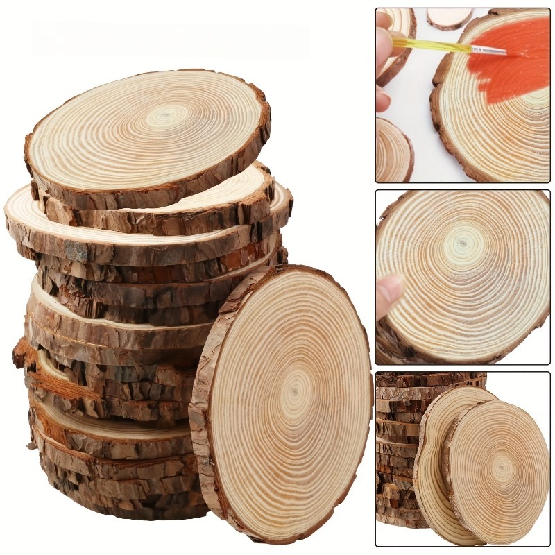10/15/20pcs 11.94-13.97cm Unfi - Wood Ring Blank recension och pris